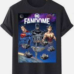 DC  Fandome Superman Batman Wonder Woman T-Shirt