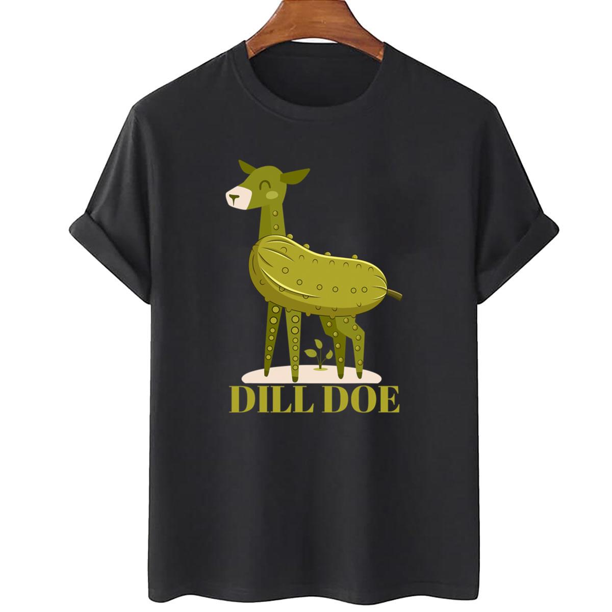 Dill Doe Funny Pickles Unisex T-Shirt