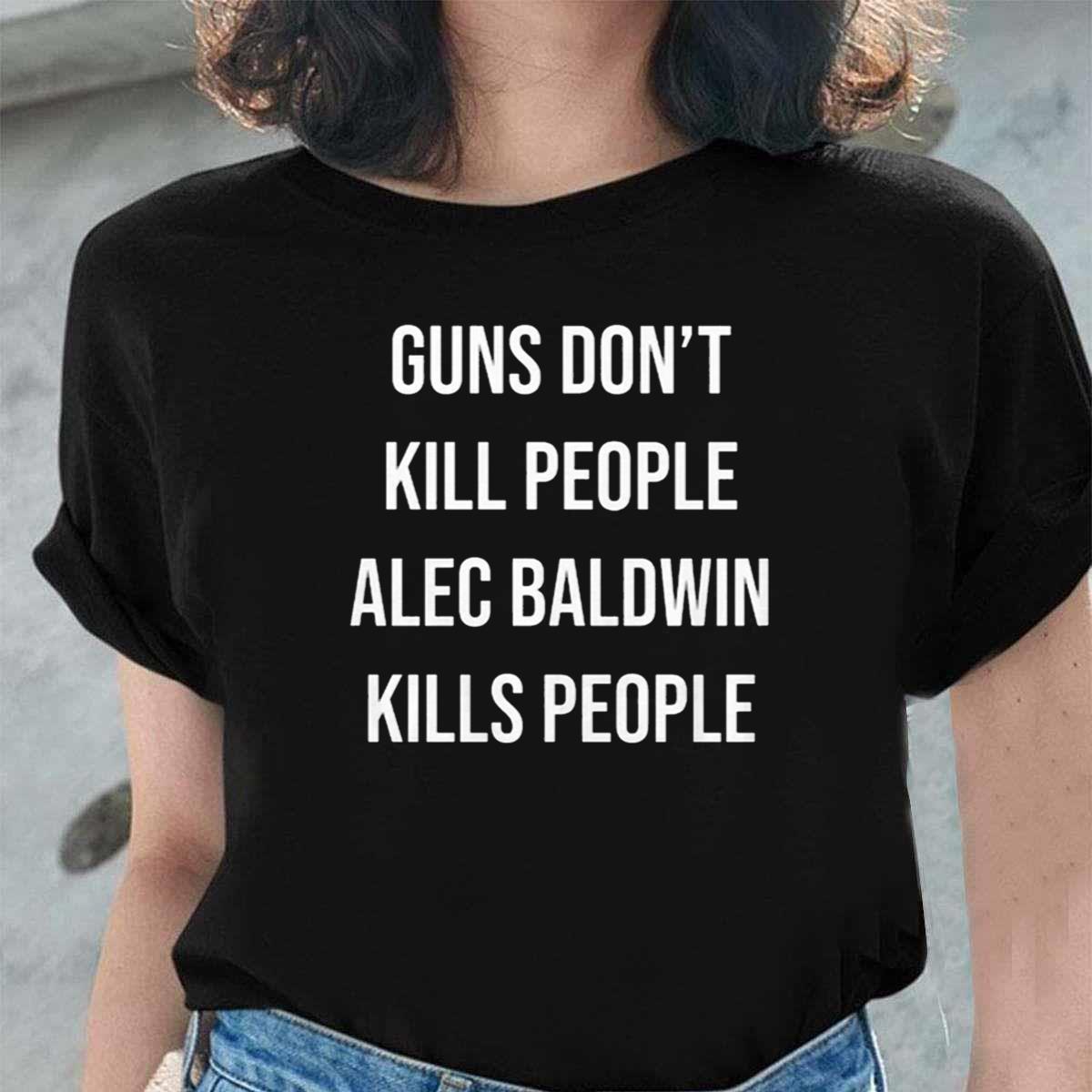 Donald Trump Jr. Alec Baldwin Kills People Unisex T-Shirt