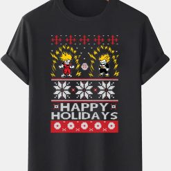 dragon ball tshirt happy christmas holidays iy9rn69950