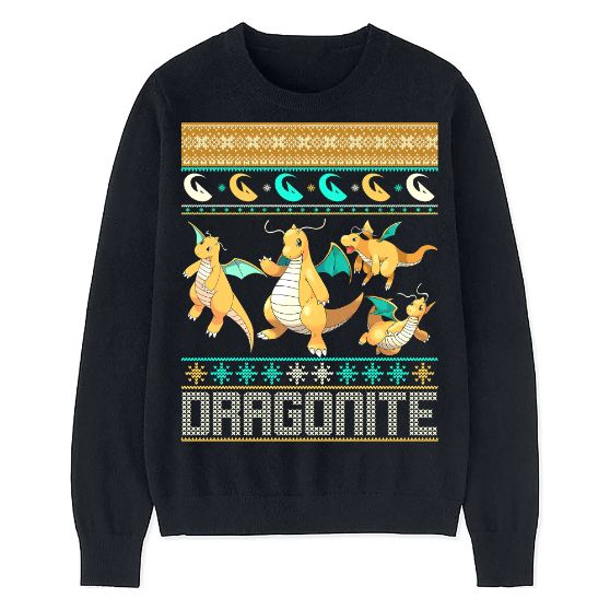 Dragonite Ugly Sweatshirt Christmas
