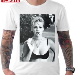 Drew Barrymore Vintage Black And White Unisex T-Shirt