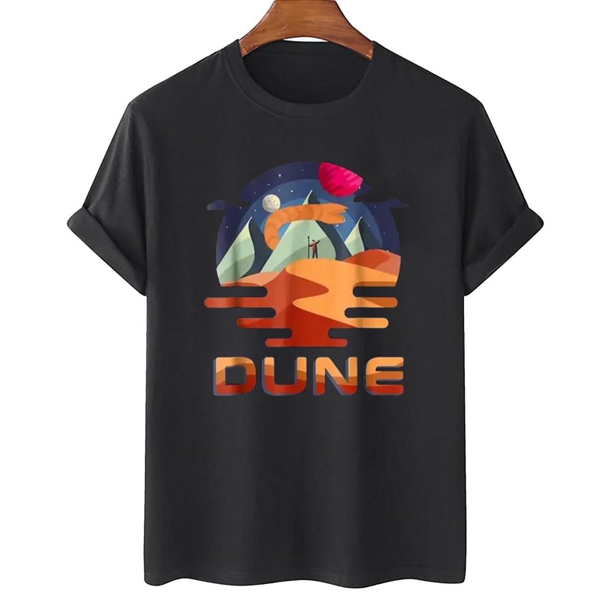 Dune Sci Fi Sand Arrakis Unisex T-Shirt