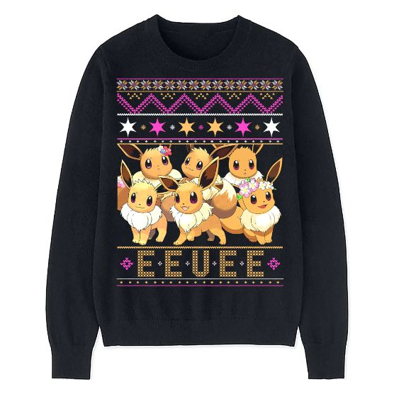 Eevee Ugly Sweatshirt Christmas