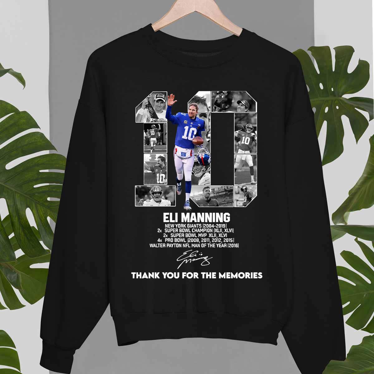 Eli Manning T-Shirts for Sale