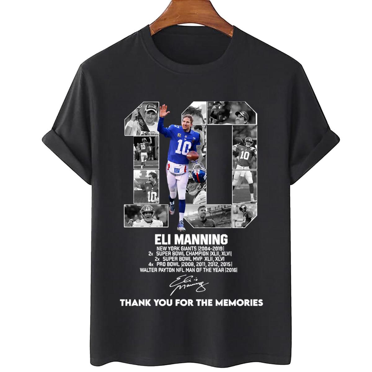 Eli Manning New York Giants Pixel Art 30 Women's T-Shirt by Joe Hamilton -  Pixels