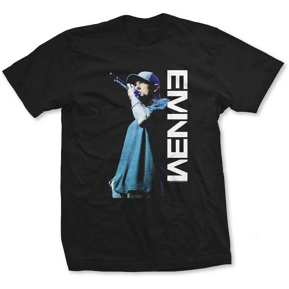 Eminem Mic Pose Soft Slim Fit T shirt