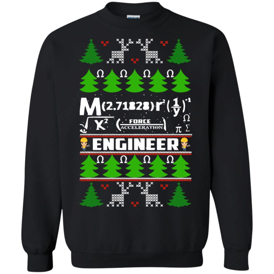 Engineer Christmas Ugly Sweatshirt