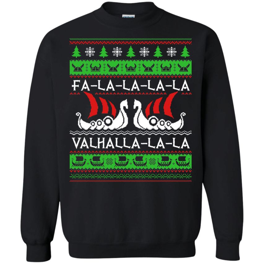 Fa – La – La Valhalla Christmas Sweater