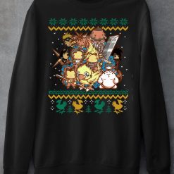 Final Fantasy Cute Christmas T-Shirt