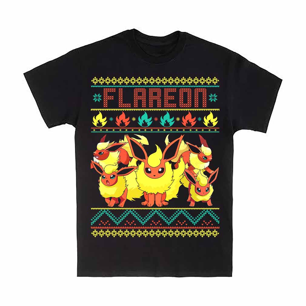 Flareon Ugly Christmas T-Shirt