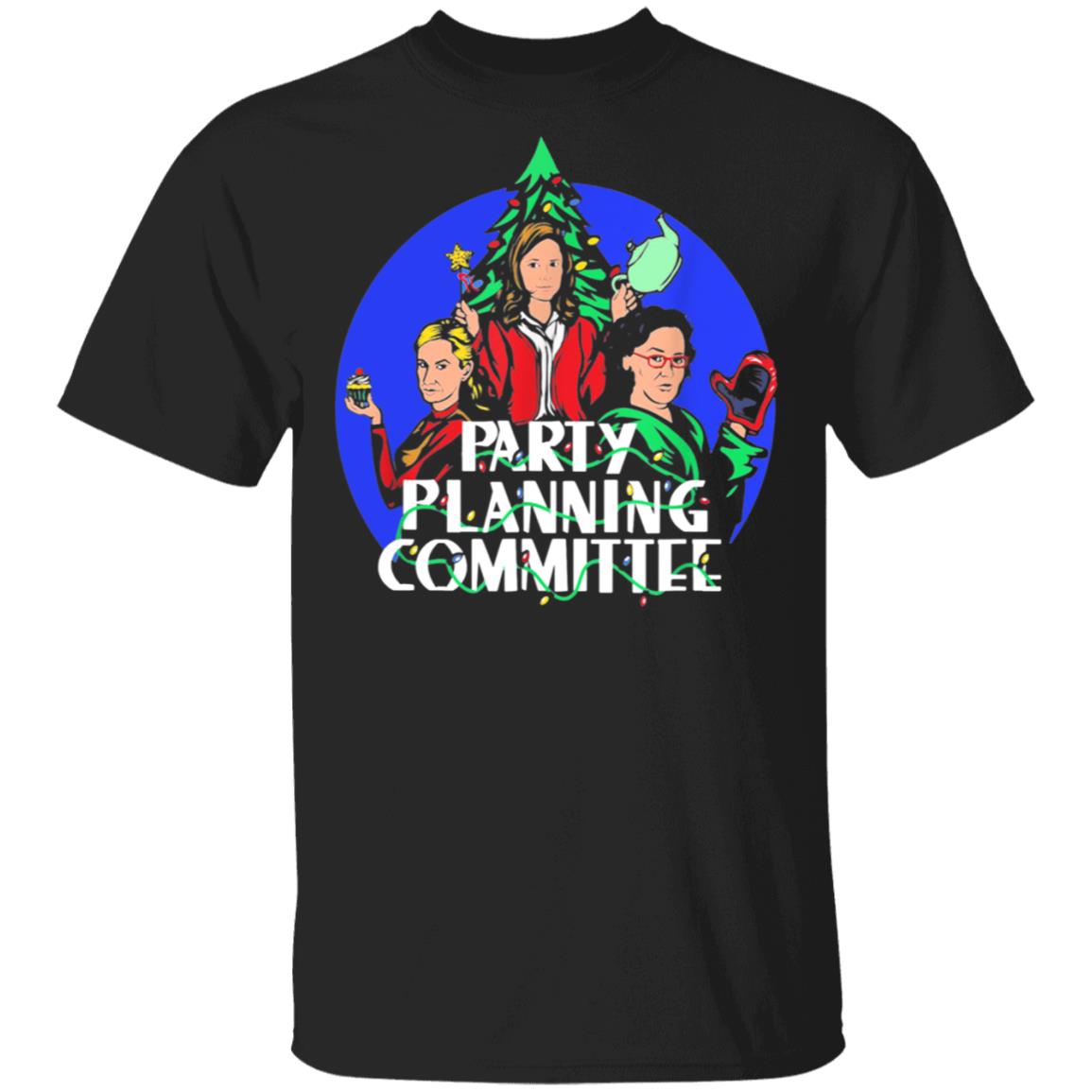 Funny Party Planning Commit Christmas T-Shirt