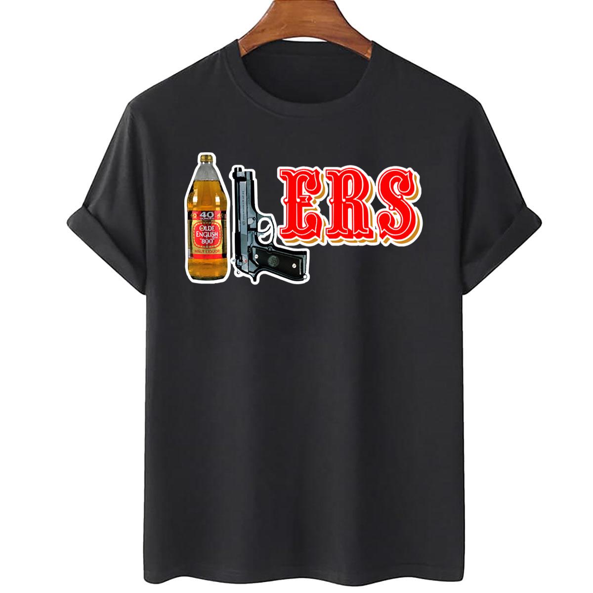 Funny San Francisco 49Ers 40oz 9mm Unisex T-Shirt