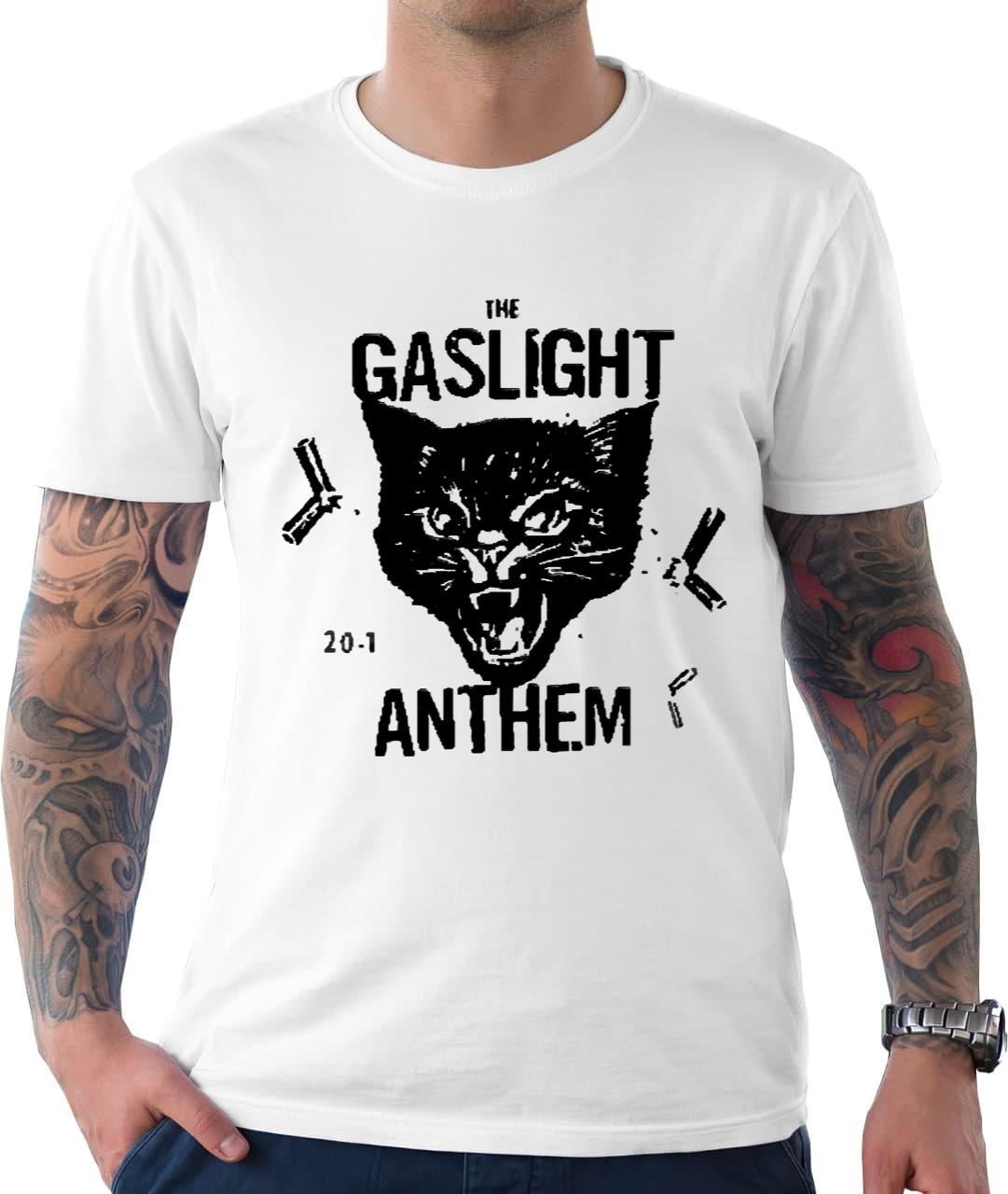 Gaslight Anthem T-Shirt Angry Cat