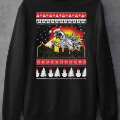 Godzilla Christmas T-Shirt