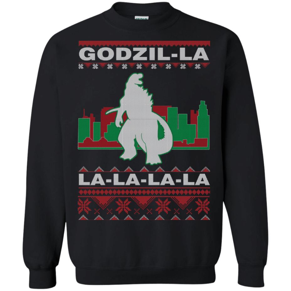 Godzil-la Christmas Ugly Sweatshirt