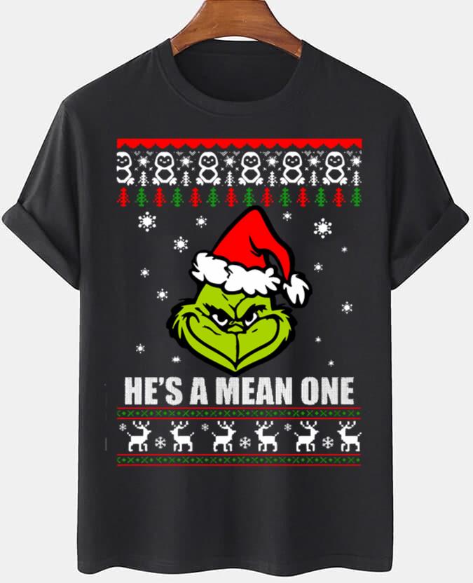 Grinch T-Shirt He’s A Mean One