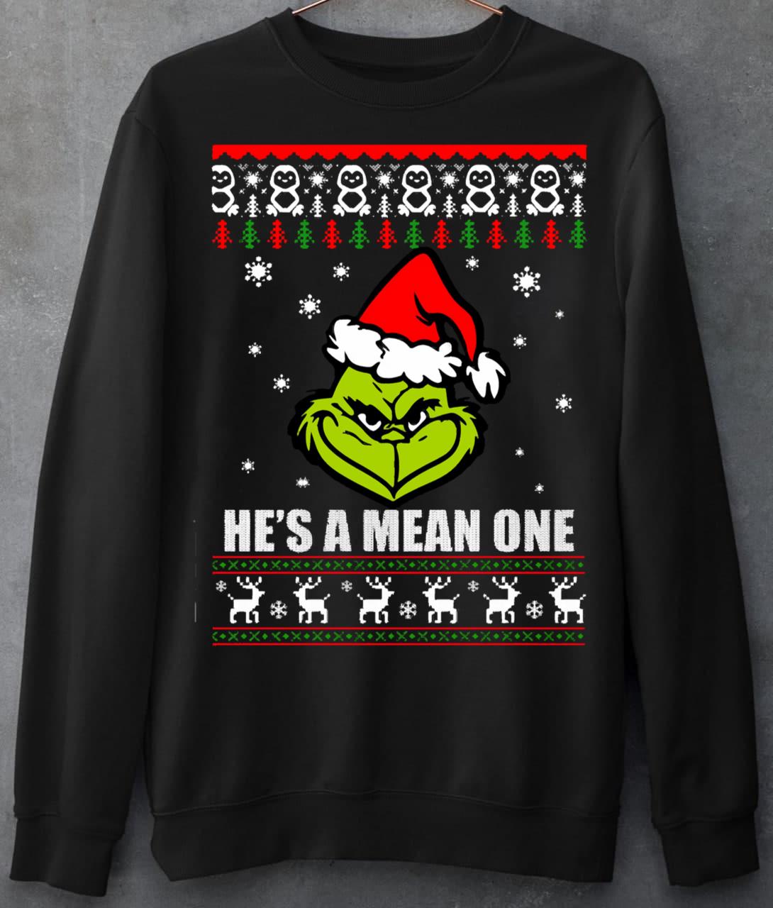 Grinch T-Shirt He’s A Mean One