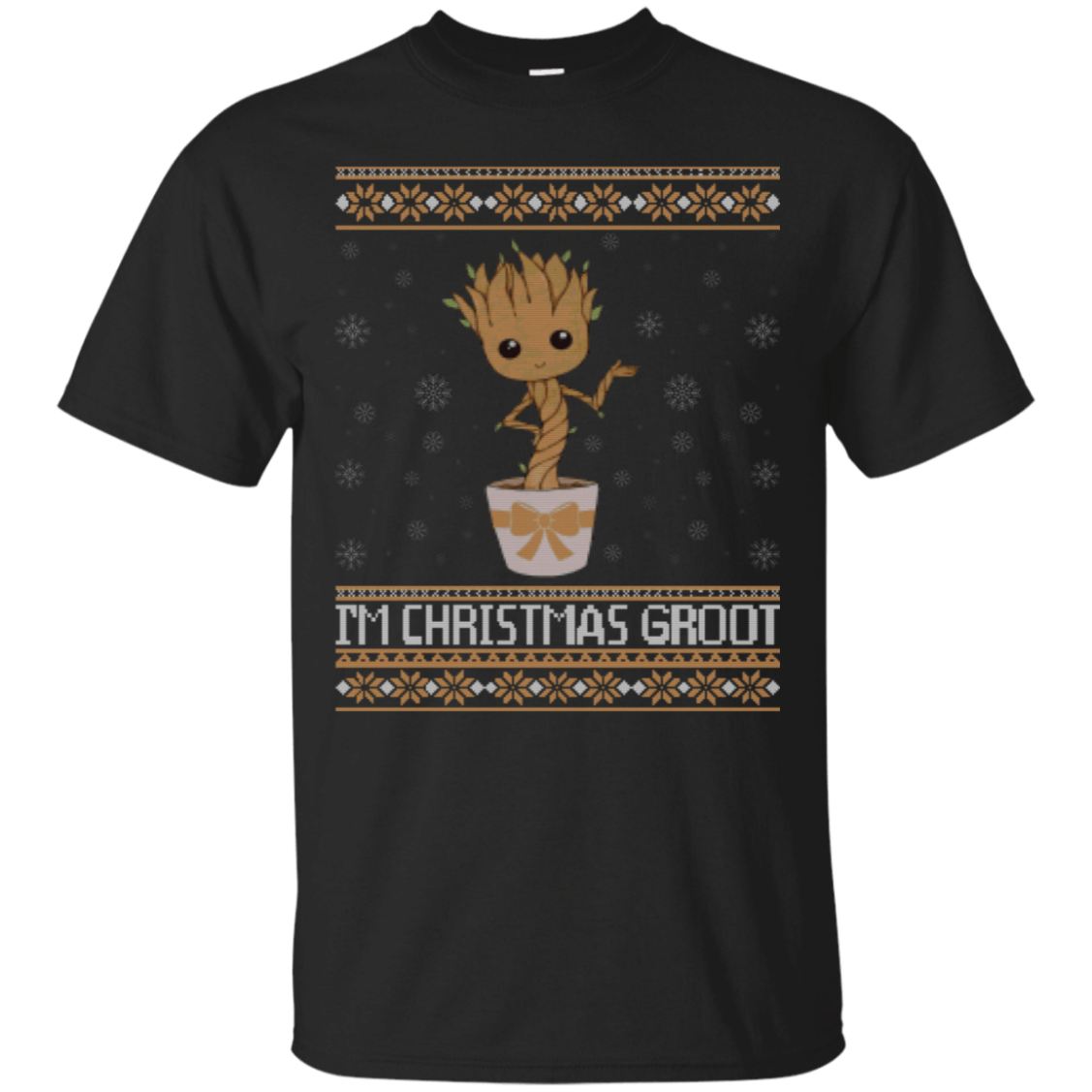 Groot Funny Christmas Ugly T-Shirt