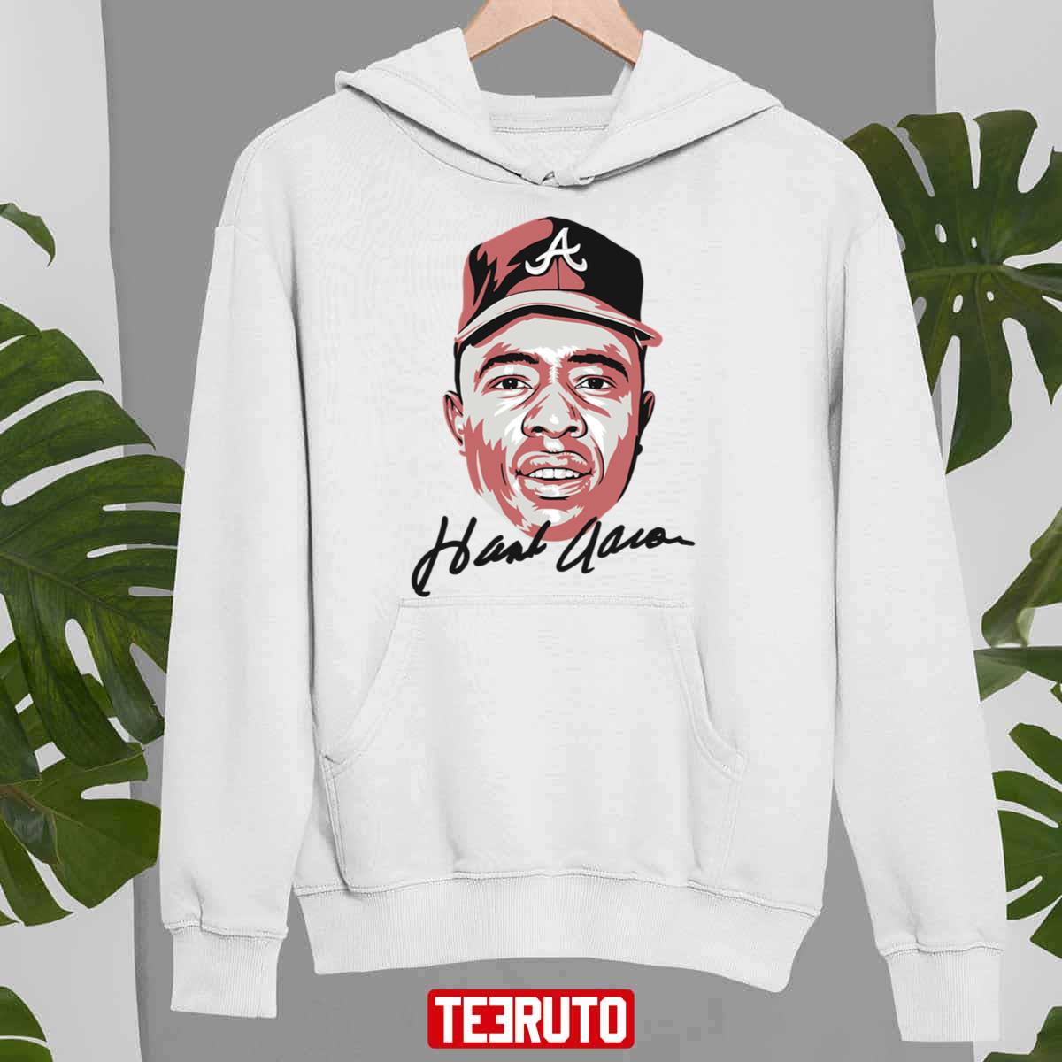 Hank Aaron Tribute Signature Unisex T-Shirt - Teeruto