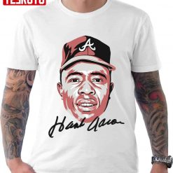 Hank Aaron Tribute Signature Unisex T-Shirt