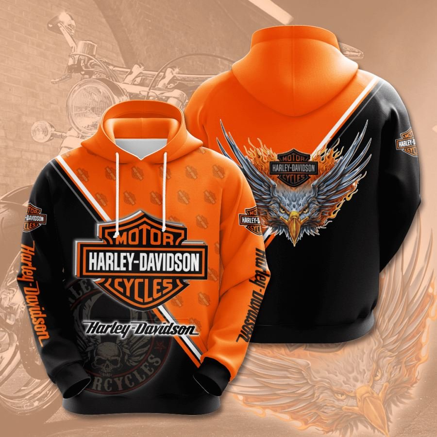 Harley Davidson Hoodie 3D All Over Print
