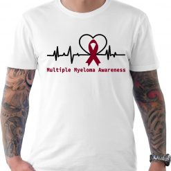 Heartbeat Multiple Myeloma Awareness Unisex T-Shirt