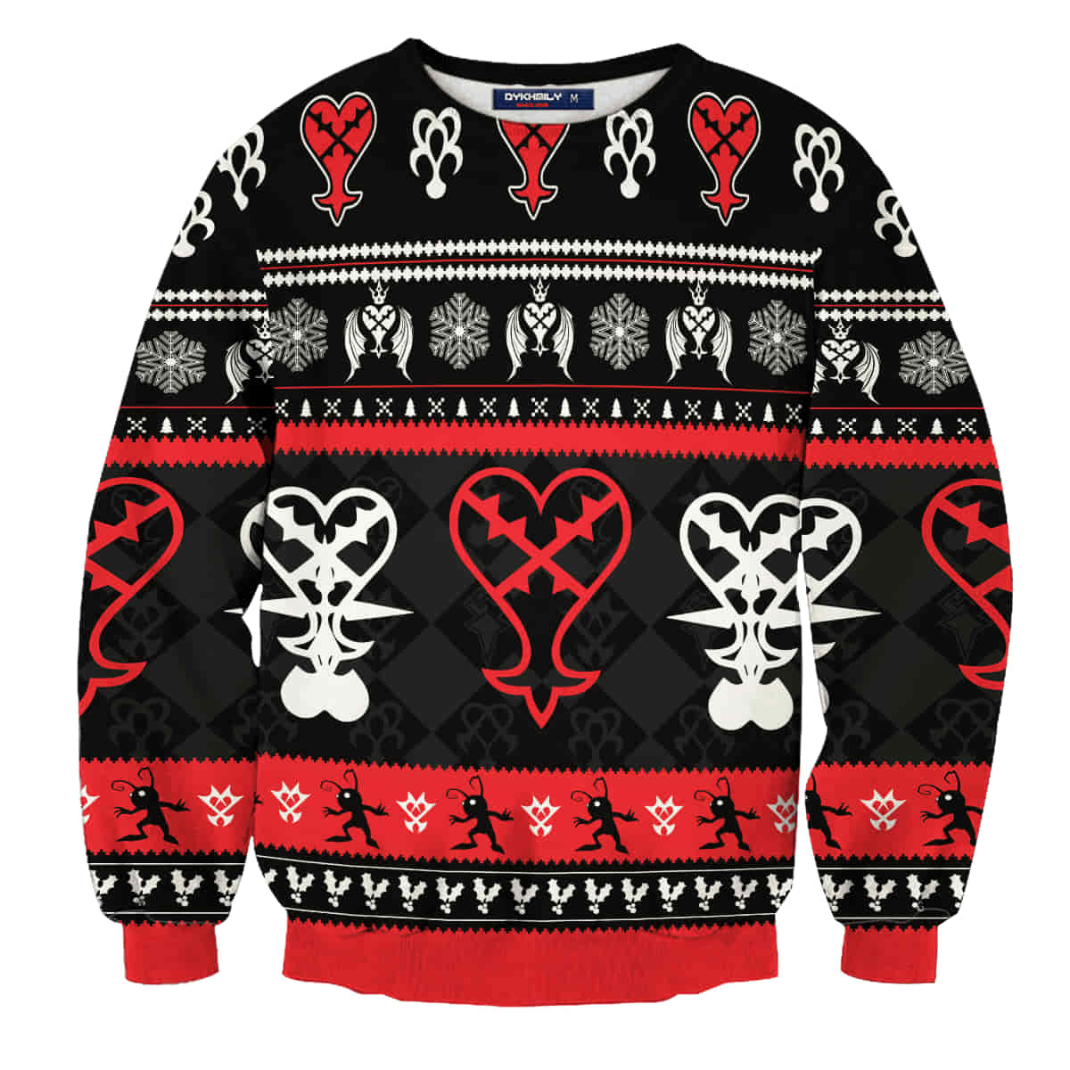 Heartless v2 Sweater, Christmas Wool Knitted 3D Sweater