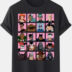 Heroes & Villains Batman The Animated Characters T-Shirt