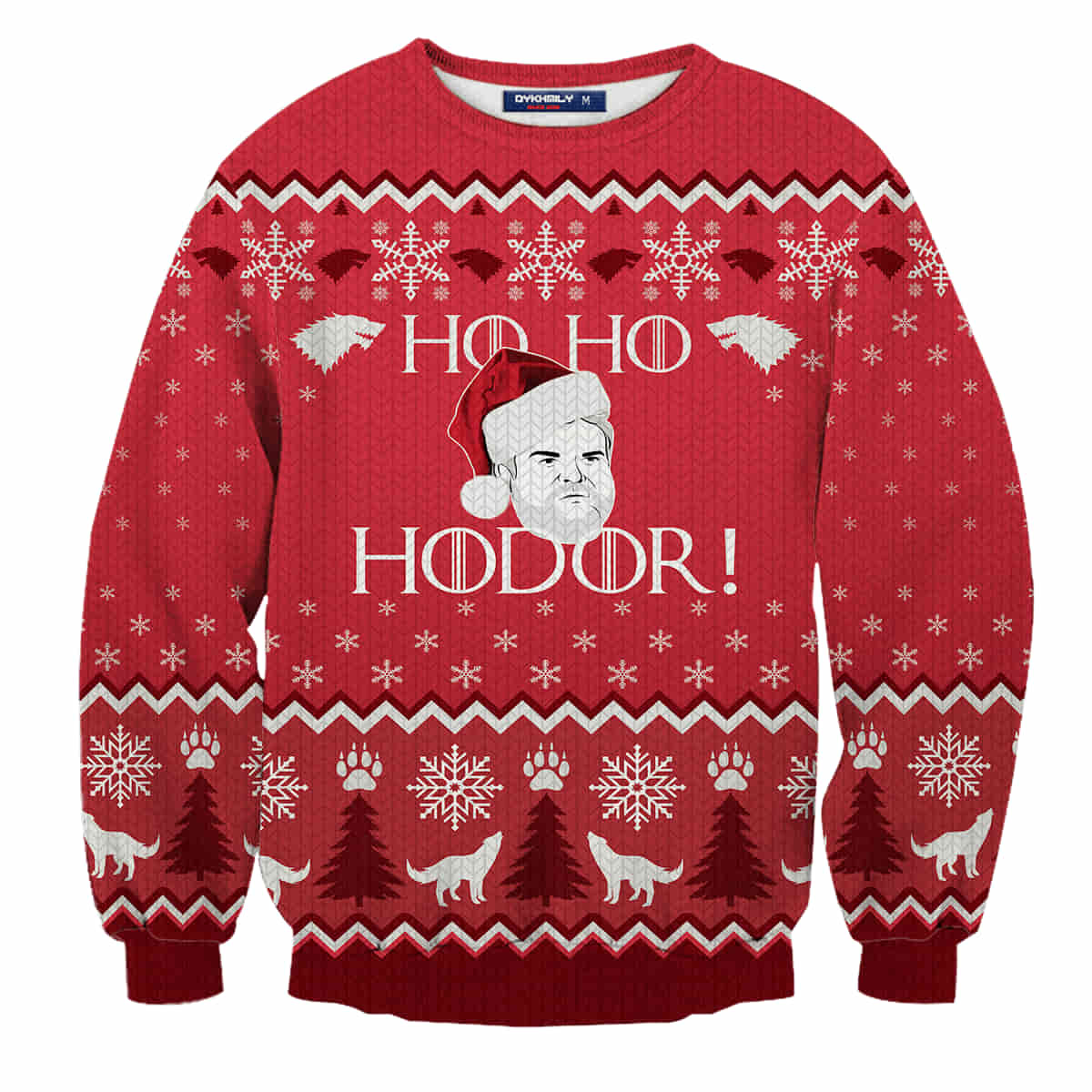 Hodor Game Of Throne Wool Knitted Sweater
