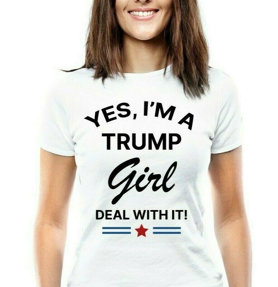 I’m Trump Girl Donald Trump T-Shirt President Political Funny Trump 2024 T-Shirt