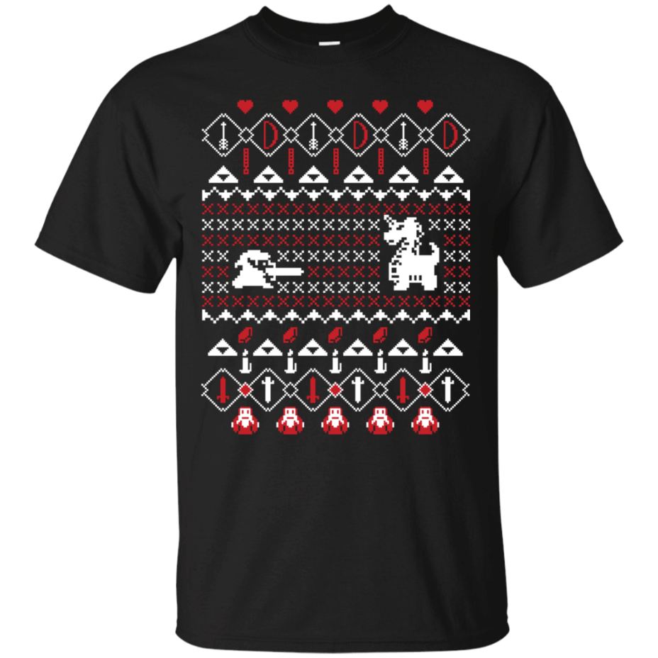 Its Dangerous To Go Alone Christmas Ugly T-Shirt