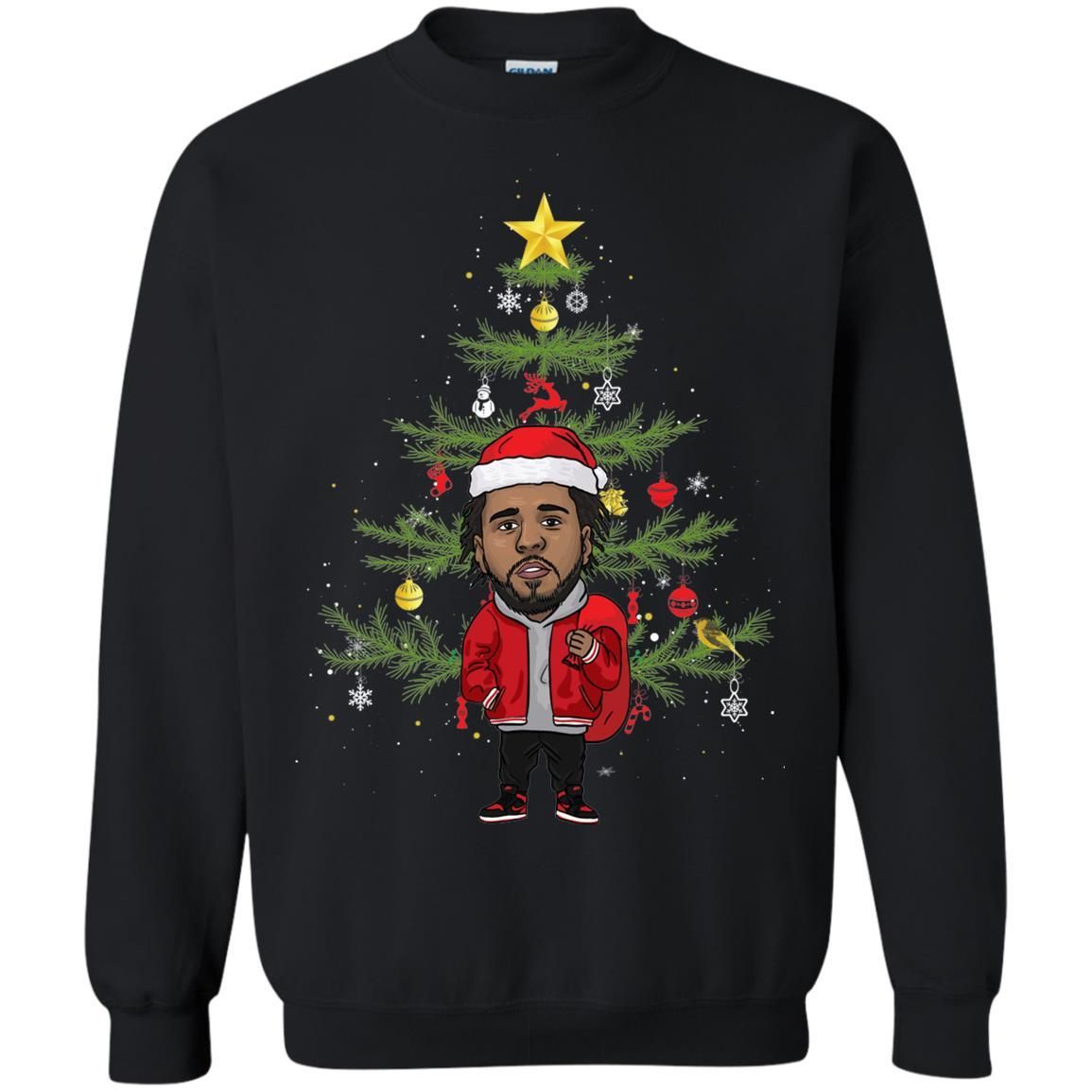 J.cole Tree Christmas Sweatshirt