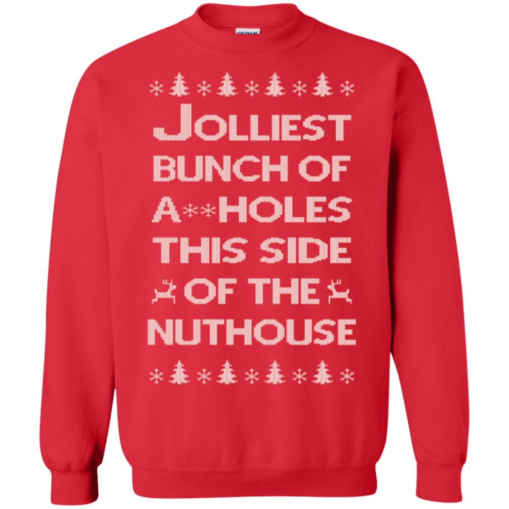 Jolliest Bunch Of Christmas Sweatshirt