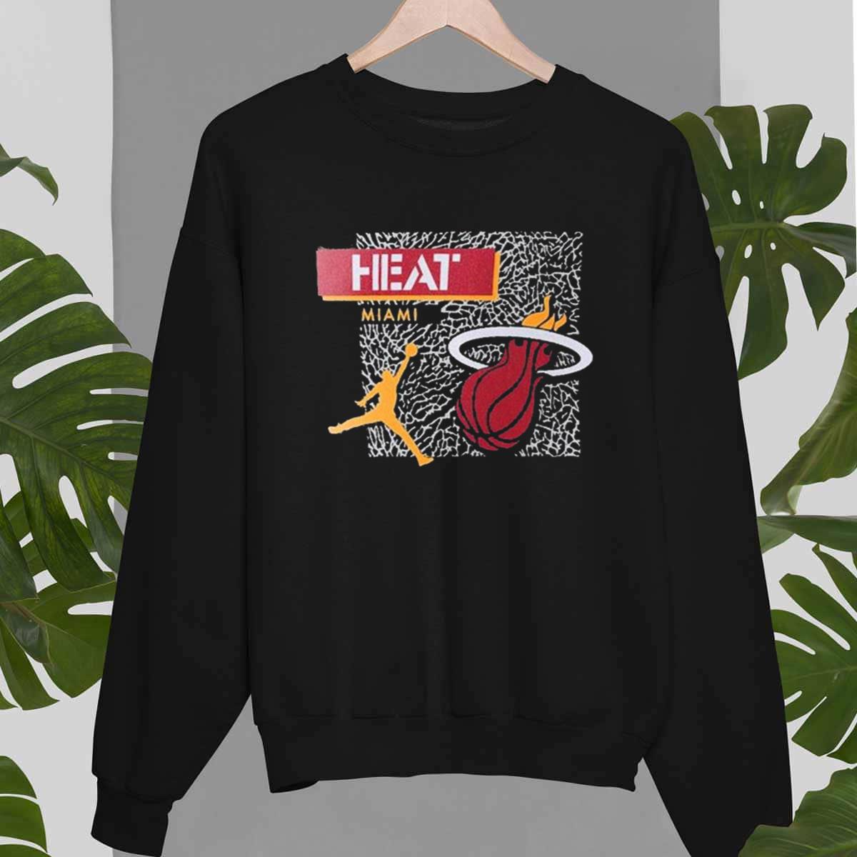 Jordan Miami Heat Elephant Print Unisex T-Shirt