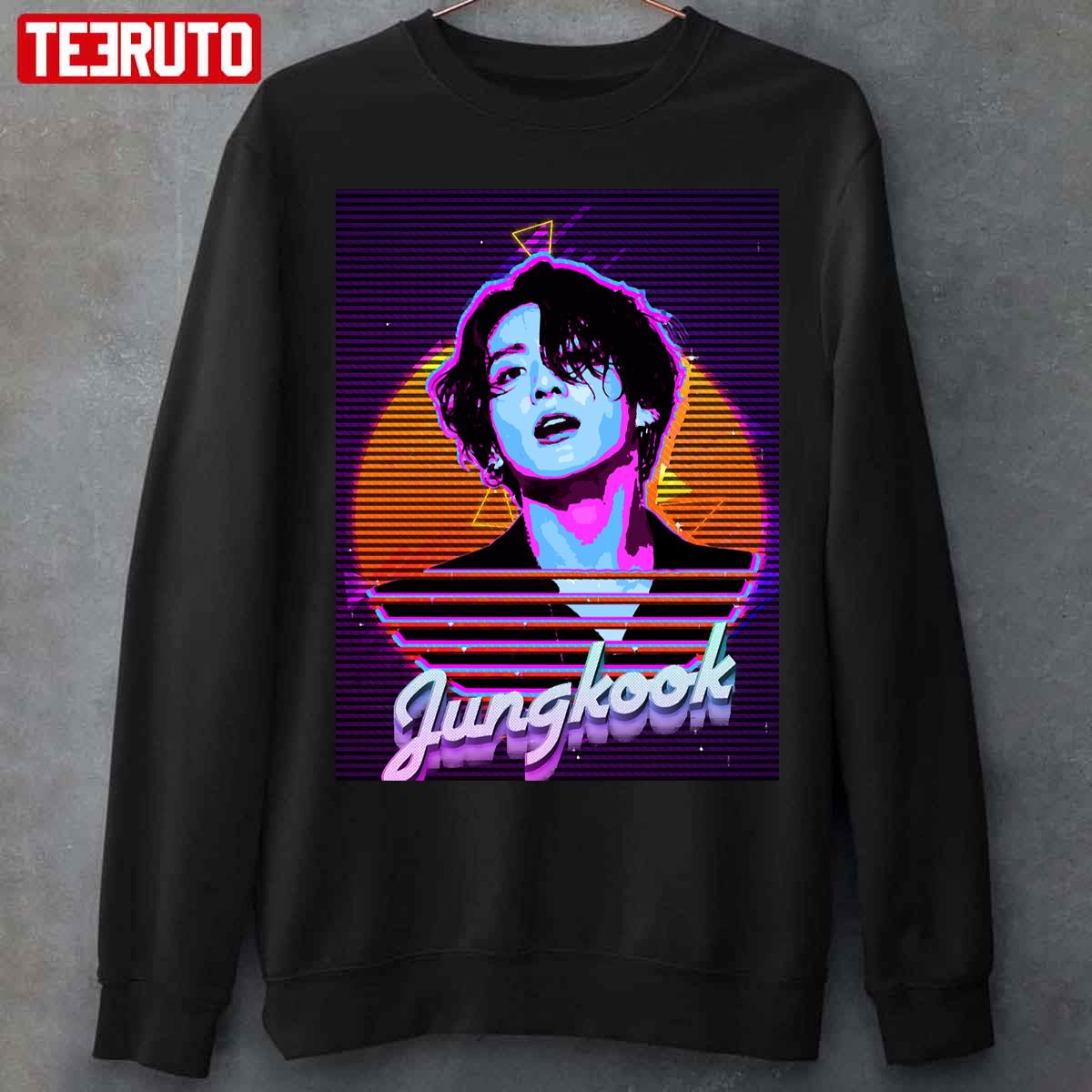 Jungkook Retro BTS Vintage Unisex Sweatshirt