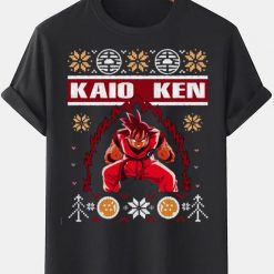 kaio ken tshirt christmas dragon ball 1mjmv68147