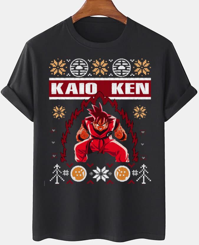 Kaio Ken T-Shirt Christmas Dragon Ball