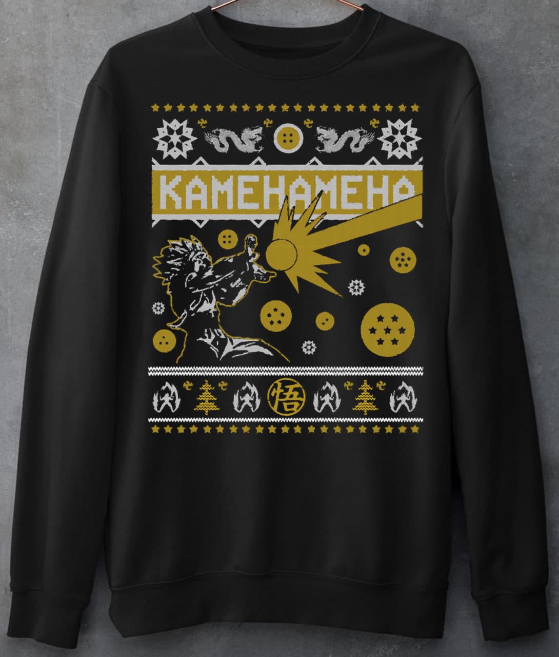 Kamehameha T-Shirt Christmas Dragon Ball
