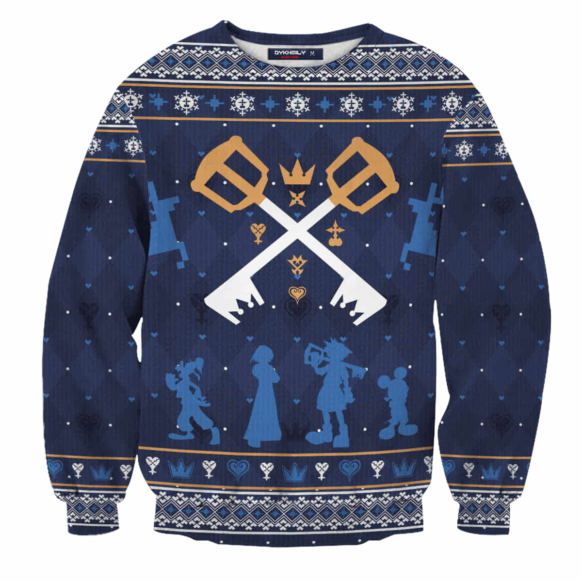 Kingdom Hearts Christmas Wool Knitted Sweater