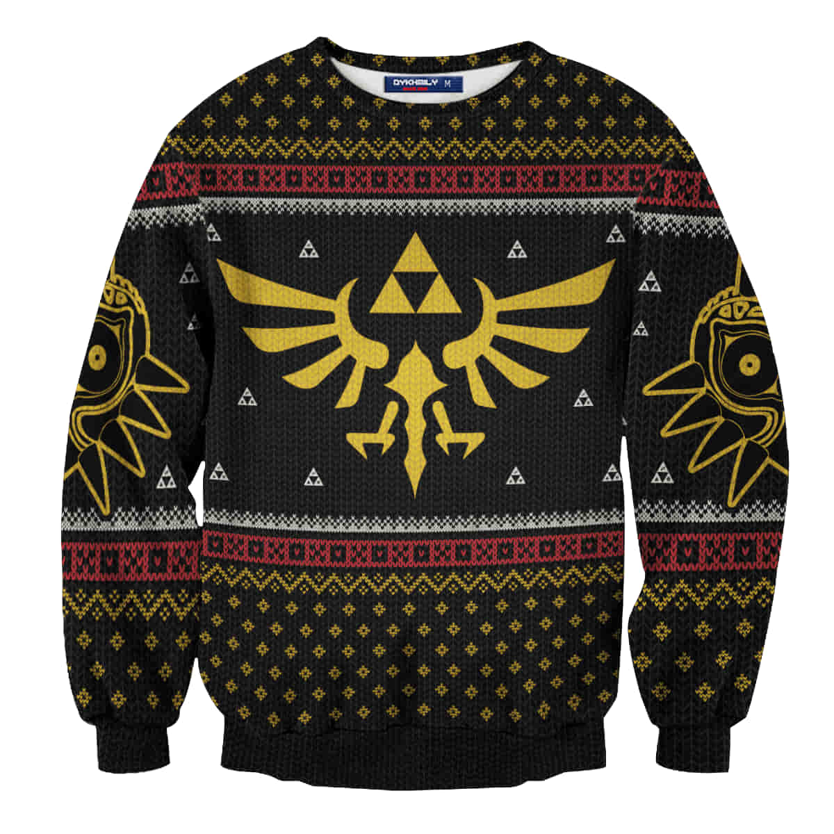 Legend Of Zelda Triforce Christmas Wool Knitted Sweater