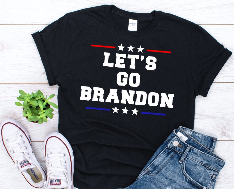 Lets Go Brandon Black T-Shirt