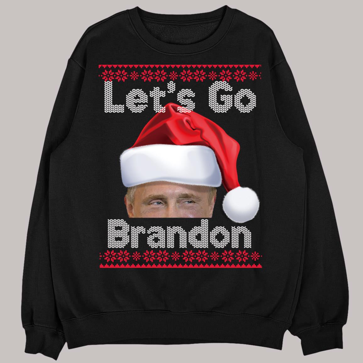 Let’s Go Brandon Christmas Putin T-Shirt