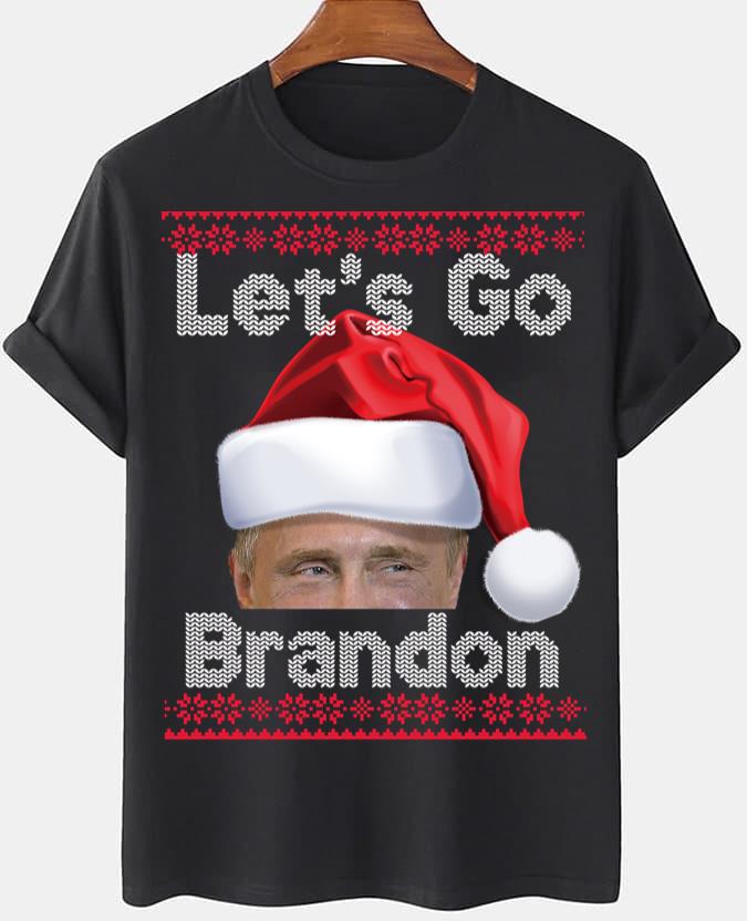 Let’s Go Brandon Christmas Putin T-Shirt