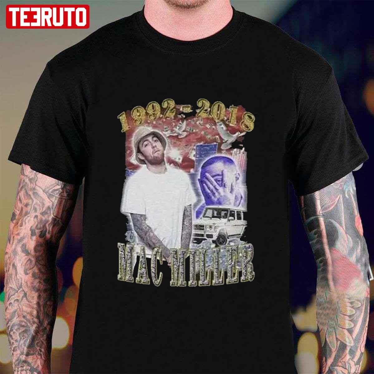 Mac Miller 1992-2018 Tribute Vintage Unisex T-Shirt