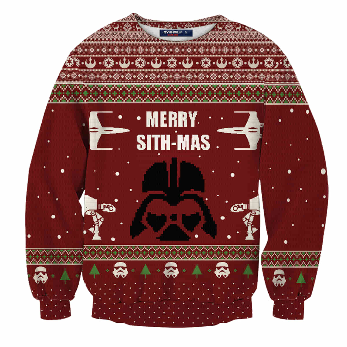 Merry Sith-Mas Star Wars Wool Knitted Sweater