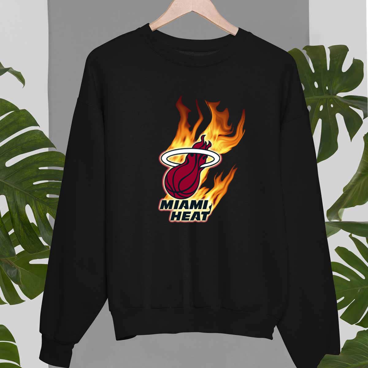 Miami Heat Fire Logo Unisex T-Shirt