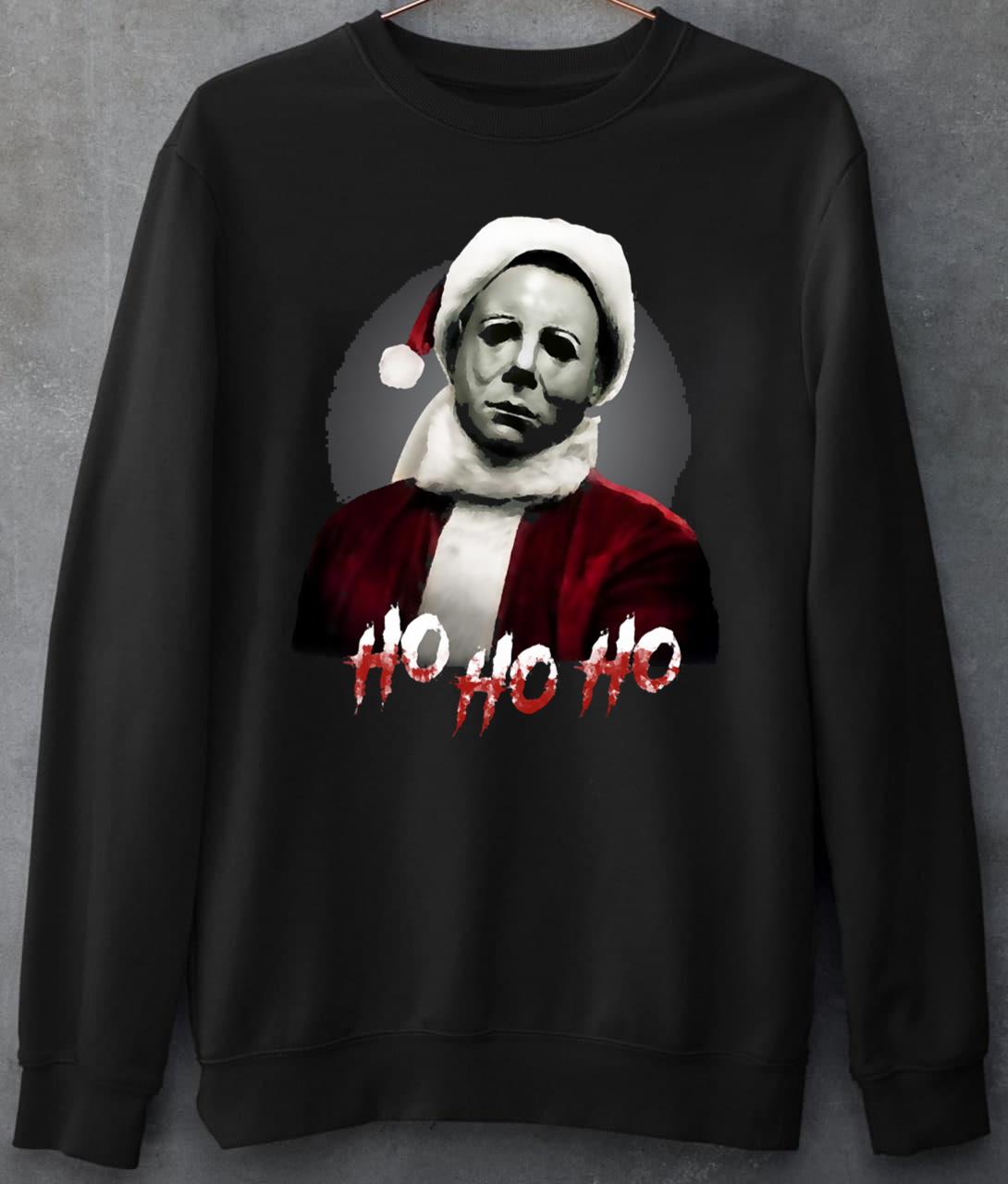 Michael Myers Santa T-Shirt Christmas
