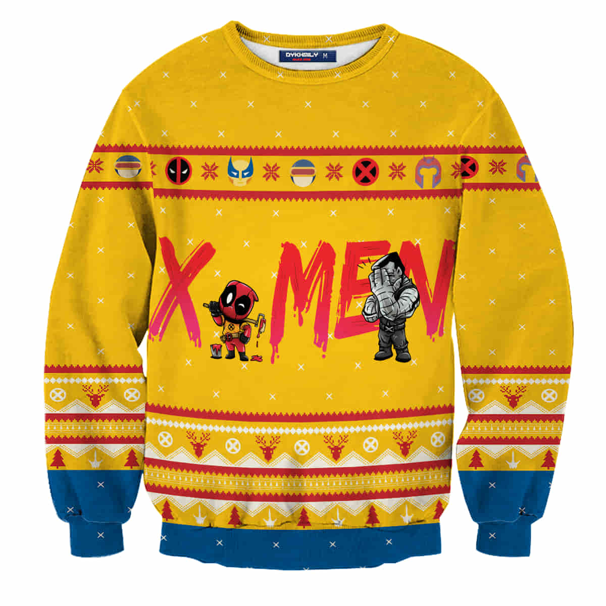 Mutants Deadpool Wool Knitted Sweater