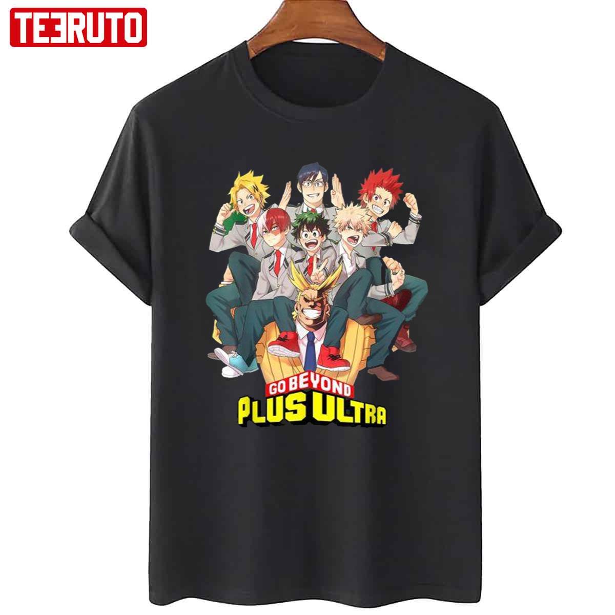 My Hero Academia Go Beyond Plus Ultra Anime Unisex T-Shirt